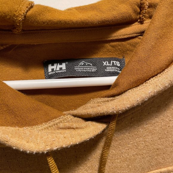 Helly Hansen Hyggen Hoodie XL Men's Cumin Melange / Heather Color - Picture 3 of 6